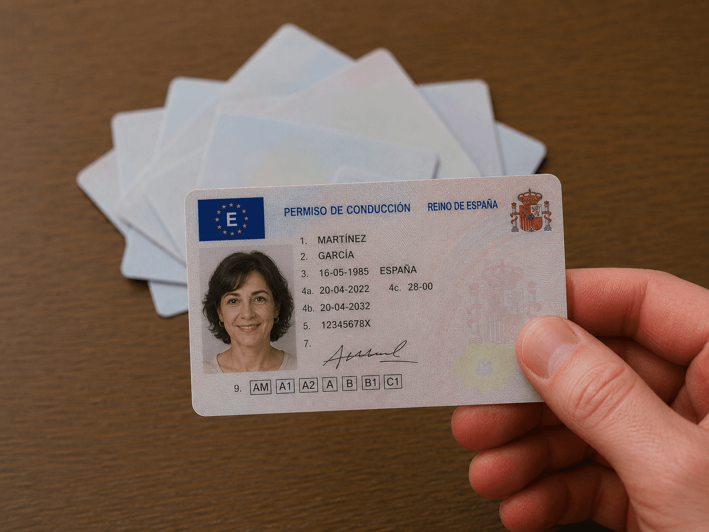 Permis de conduire britannique délivré